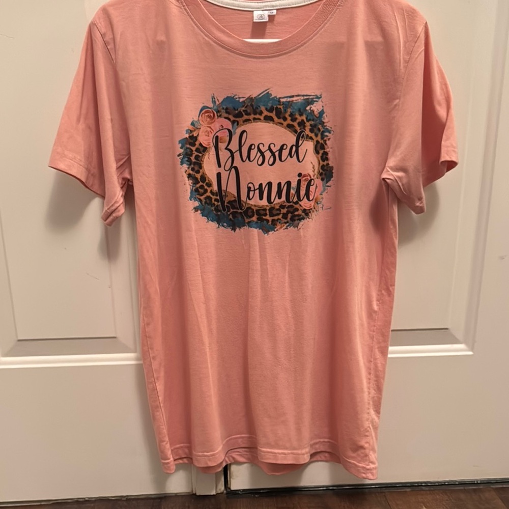 Peach Graphic T-Shirt